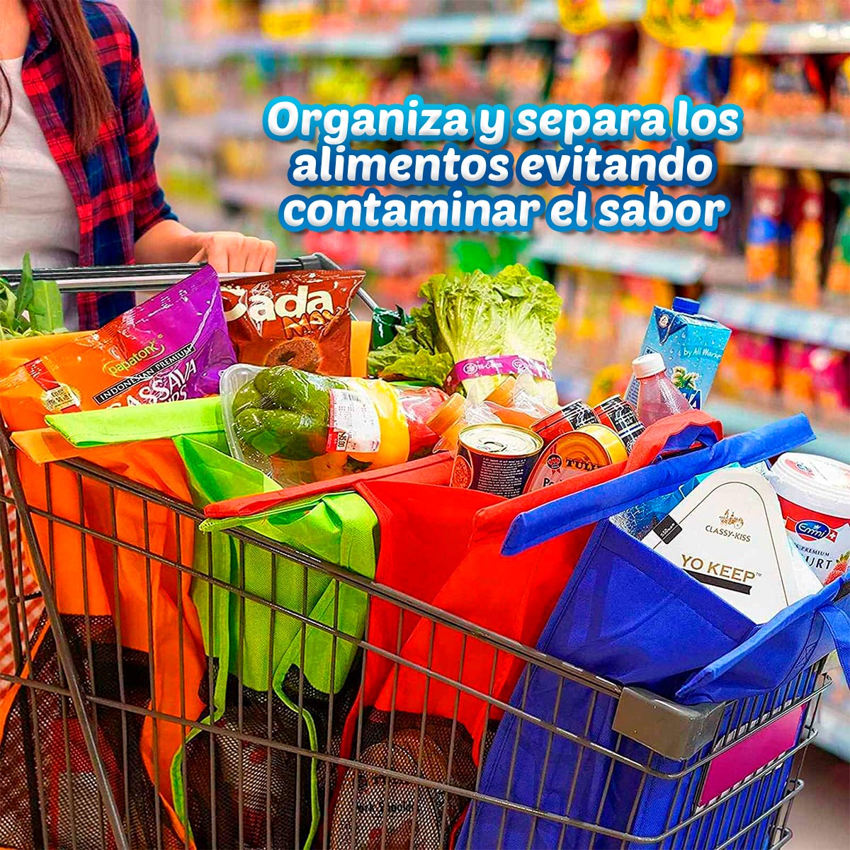 Bolsas Reutilizables Compras MANA-0072